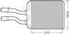 CTR 1228003 Heat Exchanger, interior heating